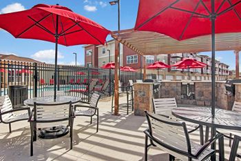 Outdoor barbecue and picnic area